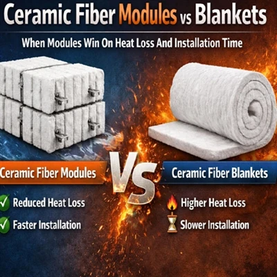 Ceramic Fiber Modules Vs Pam: Thaum Modules Yeej Thaum Tshav Kub Thiab Lub Si...