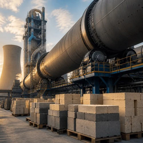 Dab tsi Refractory Cib Koj Puas Xav Tau Rau Txhua Qhov Chaw Rotary Kiln?